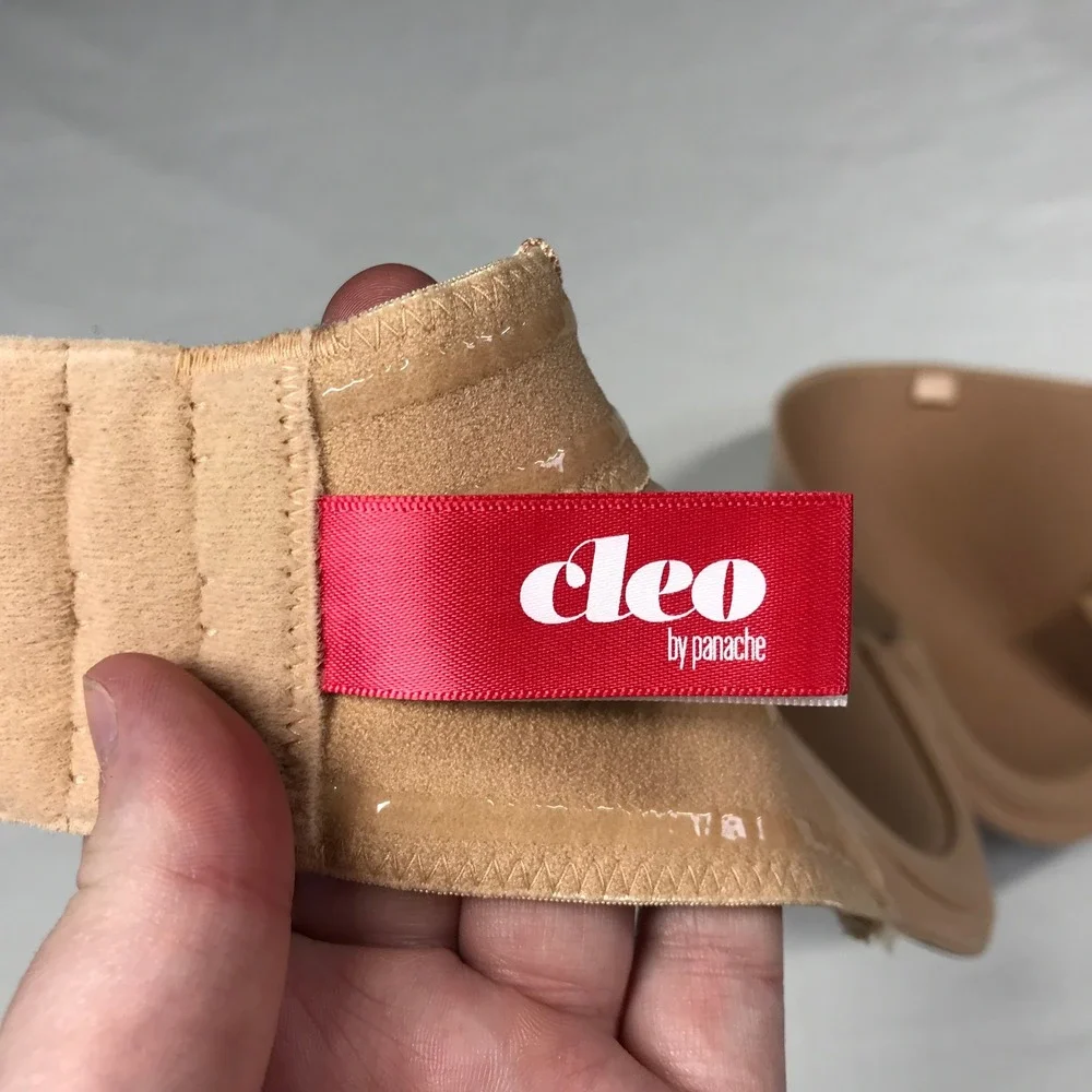 Cleo by Panache Koko Strapless Bra 32G Caramel Nude Molded Underwire 9170